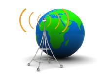 Antenna and globe
